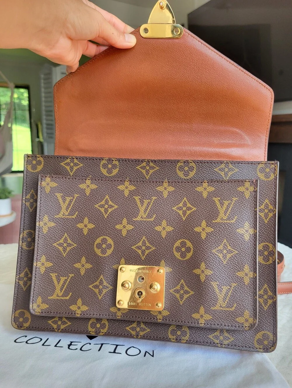 BEAUTIFUL💕 Louis Vuitton Crossbody Shoulder Bag Monogram - Monceau 26